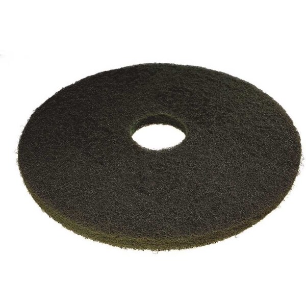 16 in. Green Scrubbing Floor Pad